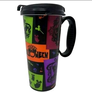 DisneyParks Mickey And Friends Halloween Travel Mug With Handle And Lid NEW